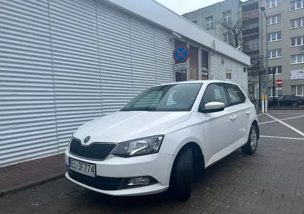 łódzkie Skoda Fabia cena 42900 przebieg: 49000, rok produkcji 2017 z Łódź